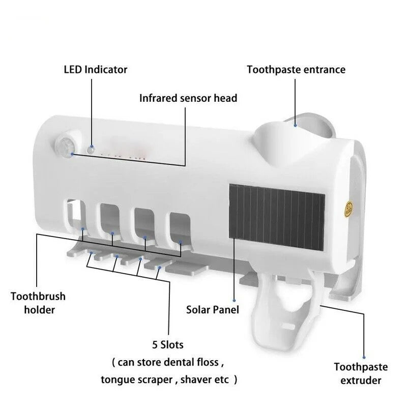 AutoBrush Toothpaste Dispenser